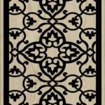 Decorative Slotted Panel 346 Pattern PDF File