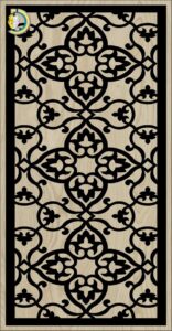 Decorative Slotted Panel 346 Pattern PDF File