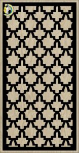 Decorative Slotted Panel 348 Pattern PDF File