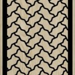 Decorative Slotted Panel 349 Pattern PDF File