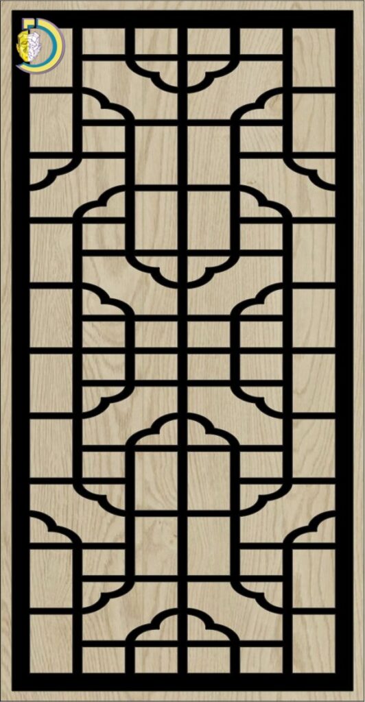 Decorative Slotted Panel 350 Pattern PDF File