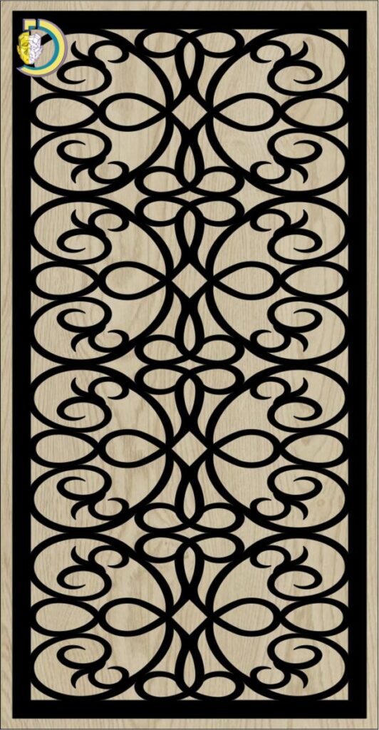 Decorative Slotted Panel 351 Pattern PDF File