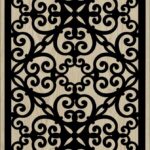 Decorative Slotted Panel 357 Pattern PDF File