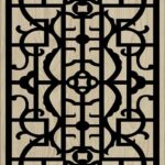 Decorative Slotted Panel 358 Pattern PDF File