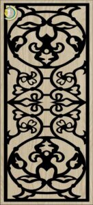 Decorative Slotted Panel 359 Pattern PDF File