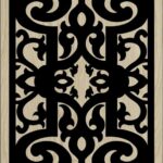 Decorative Slotted Panel 36 Pattern PDF File