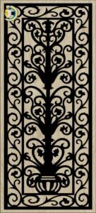 Decorative Slotted Panel 362 Pattern PDF File