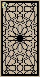 Decorative Slotted Panel 368 Pattern PDF File