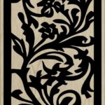 Decorative Slotted Panel 376 Pattern PDF File