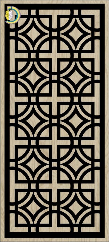Decorative Slotted Panel 380 Pattern PDF File