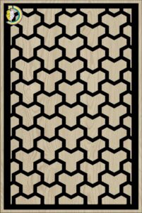 Decorative Slotted Panel 381 Pattern PDF File