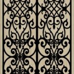 Decorative Slotted Panel 386 Pattern PDF File