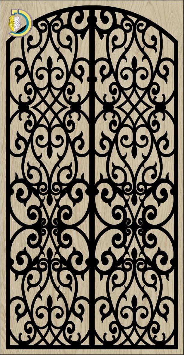 Decorative Slotted Panel 386 Pattern PDF File