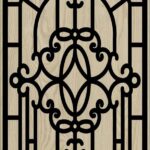 Decorative Slotted Panel 388 Pattern PDF File