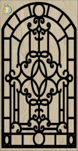 Decorative Slotted Panel 388 Pattern PDF File