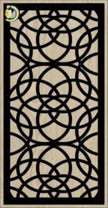 Decorative Slotted Panel 389 Pattern PDF File