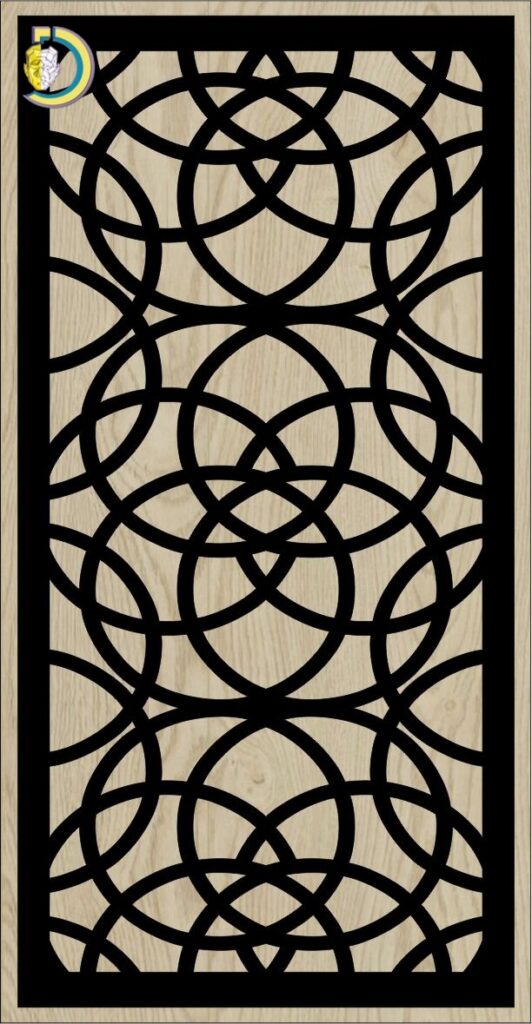 Decorative Slotted Panel 389 Pattern PDF File
