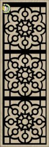 Decorative Slotted Panel 393 Pattern PDF File