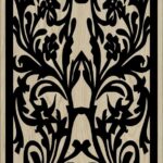 Decorative Slotted Panel 396 Pattern PDF File