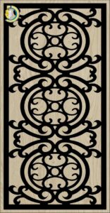 Decorative Slotted Panel 397 Pattern PDF File