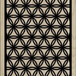 Decorative Slotted Panel 401 Pattern PDF File