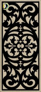 Decorative Slotted Panel 402 Pattern PDF File