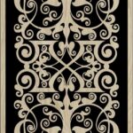 Decorative Slotted Panel 405 Pattern PDF File