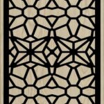 Decorative Slotted Panel 410 Pattern PDF File