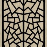 Decorative Slotted Panel 415 Pattern PDF File