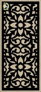 Decorative Slotted Panel 416 Pattern PDF File