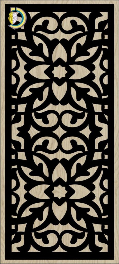 Decorative Slotted Panel 416 Pattern PDF File