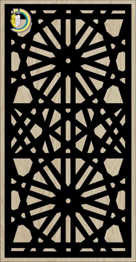 Decorative Slotted Panel 419 Pattern PDF File