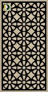 Decorative Slotted Panel 420 Pattern PDF File