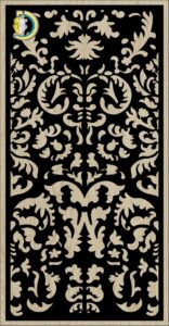 Decorative Slotted Panel 421 Pattern PDF File