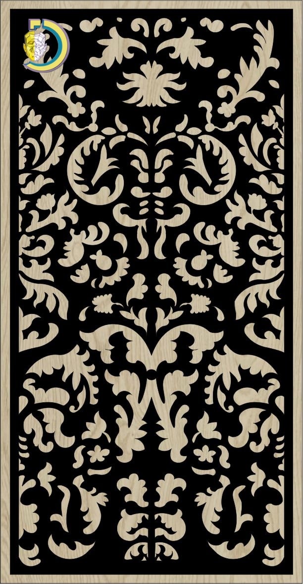 Decorative Slotted Panel 421 Pattern PDF File