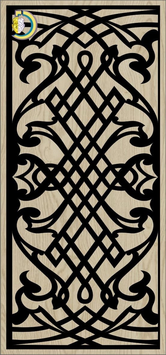 Decorative Slotted Panel 422 Pattern PDF File