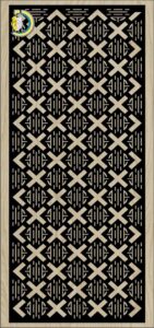 Decorative Slotted Panel 423 Pattern PDF File