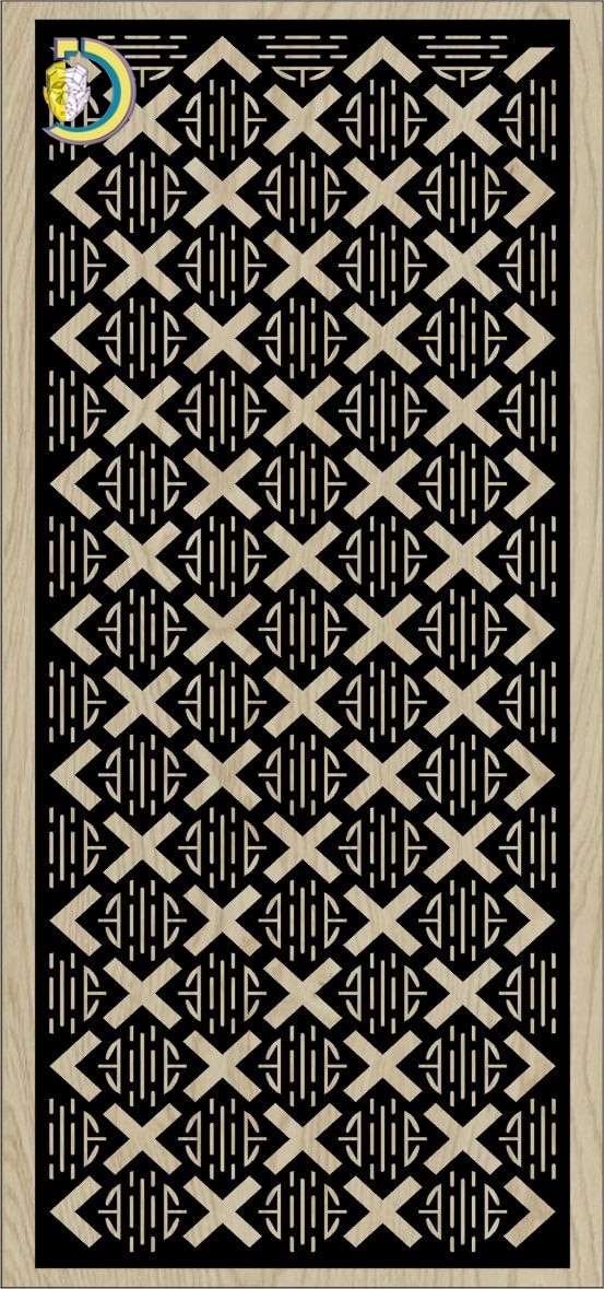 Decorative Slotted Panel 423 Pattern PDF File