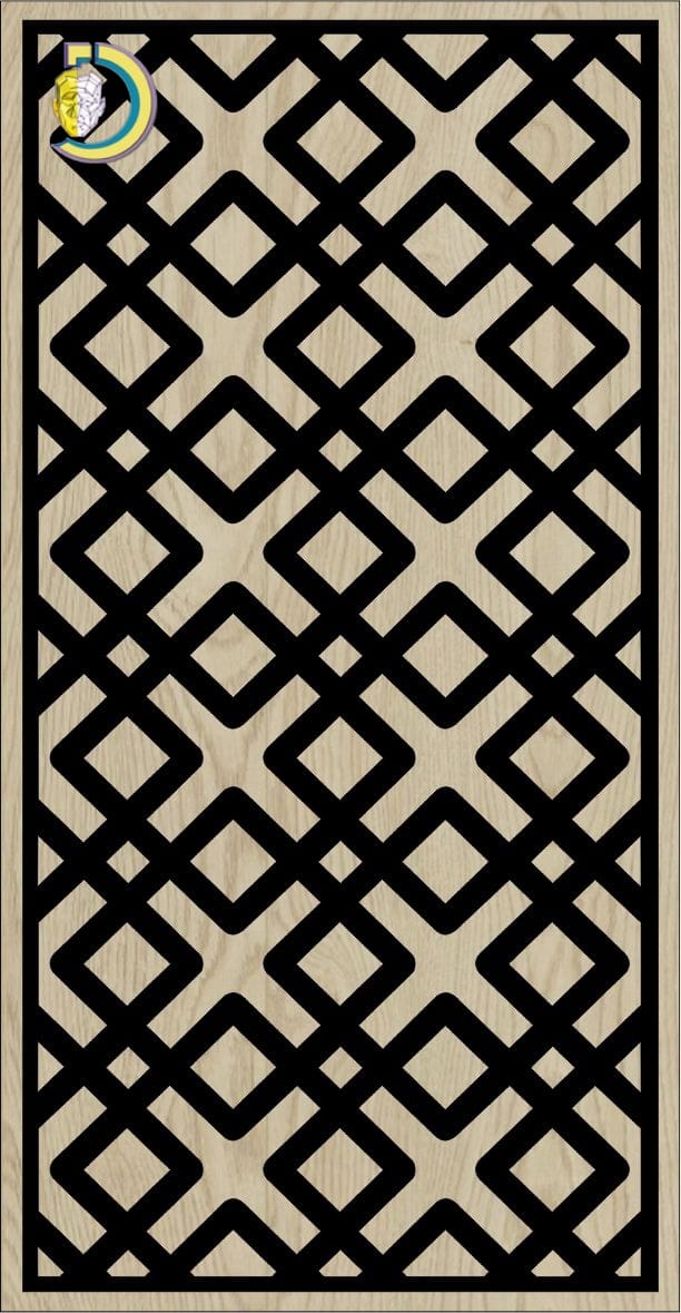 Decorative Slotted Panel 426 Pattern PDF File