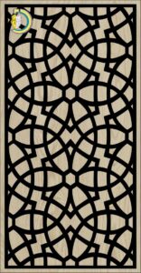 Decorative Slotted Panel 427 Pattern PDF File