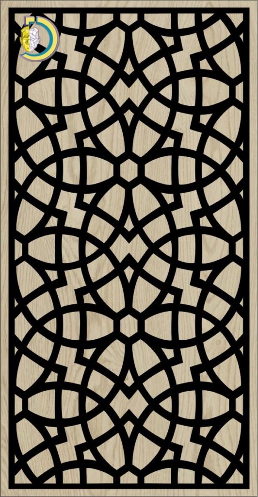 Decorative Slotted Panel 427 Pattern PDF File
