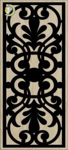 Decorative Slotted Panel 429 Pattern PDF File