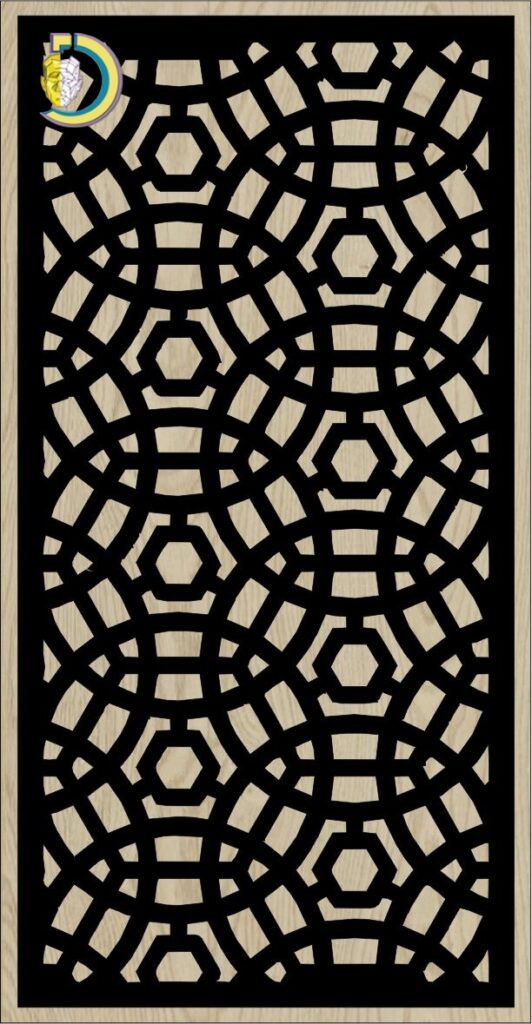 Decorative Slotted Panel 430 Pattern PDF File