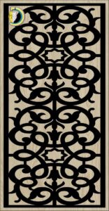 Decorative Slotted Panel 431 Pattern PDF File