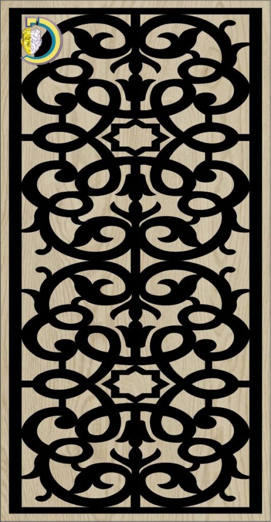 Decorative Slotted Panel 431 Pattern PDF File