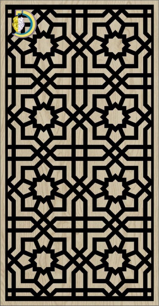 Decorative Slotted Panel 436 Pattern PDF File