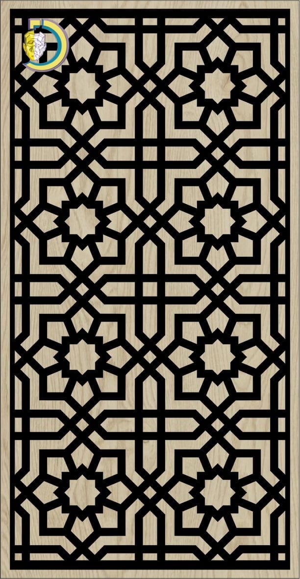 Decorative Slotted Panel 436 Pattern PDF File