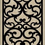 Decorative Slotted Panel 438 Pattern PDF File