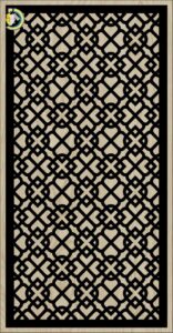 Decorative Slotted Panel 441 Pattern PDF File