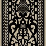 Decorative Slotted Panel 446 Pattern PDF File